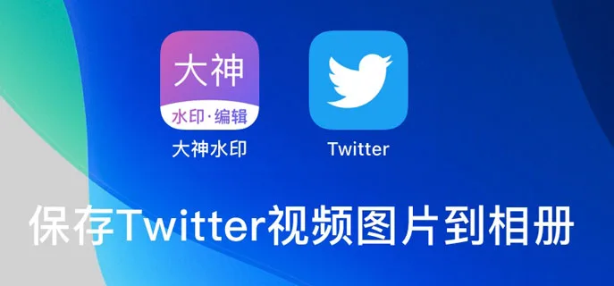 Twitter视频图片保存到相册